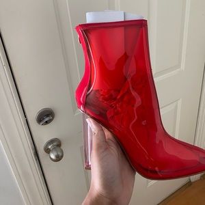 Red Heeled Boots